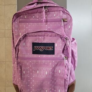 Jansport Lavender Geometric Backpack